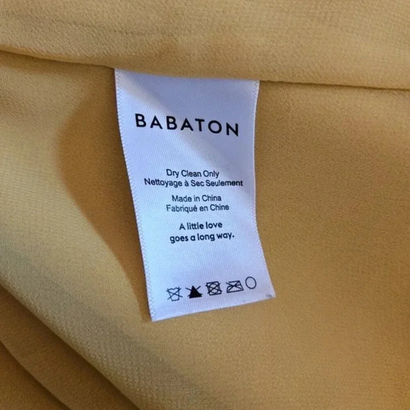 Aritzia Babaton Patricio Japanese Matte Crepe Mini Short Sleeve A-line Dress 6. - Picture 12 of 13